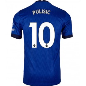 Chelsea Dres Christian Pulisic 10 Domaći 2020/21 Kratkih Rukava